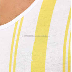 2025 Latest Fashion Unisex Tank <b>Top</b> Custom Designed 100% Polyester Breathable Comfortable Gym Fit for <b>Men</b> Knitted Weaving Method - Product Image 5