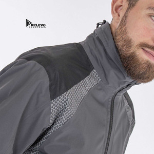 Lightweight And Comforetlable Wearable Zipper Closure Golf Rain <b>Jacket</b> <b>Packable</b> Thermal Windbreaker Suit with Hood Breathable - Product Image 6