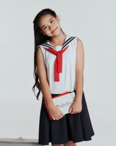 ชุดเดรสลำลองผู้หญิง แขนกุด สีแดง ผ้าฝ้าย ราคาส่ง เหมาะกับหน้าร้อน สไตล์สตรีท ความยาวเหนือเข่า - รุ่น Jolie - Product Image 3