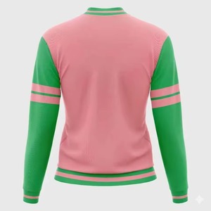 Chaqueta Universitaria Deportiva Transpirable y a la Moda, Chaqueta Letterman con Letras Griegas, Chaqueta Personalizada para Hombre y Mujer - Product Image 4