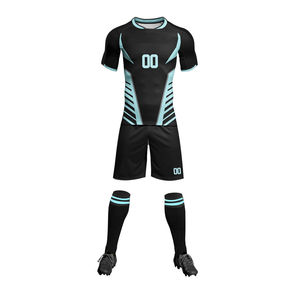Custom Sublimation Soccer Uniform Men <b>Football</b> Jersey Set Breathable Quick Dry Team Training Sportswear Kit Wholesale SoccerGear - Product Image 3