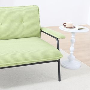 Canapé vert de 53 pouces pour petits appartements, aménagement spacieux pour divers scénarios de salon et soirées cinéma - Product Image 3