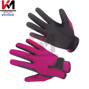 Gants d'équitation d'hiver pour hommes, épais, coupe-vent, imperméables, en cuir, avec fonctionnalité tactile, haute qualité - Product Image 6