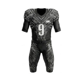 Conjunto de Fútbol Americano Profesional para Hombres con Jersey, Pantalones, Casco y Equipo de Protección Completo - Product Image 2