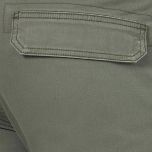 Pantalons cargo pour hommes au design tendance avec logo personnalisé, taille élastique, pantalons de jogging en tissu respirant, vente en gros OEM de pantalons cargo pour hommes - Product Image 6