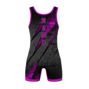 Camisetas Personalizadas de Lucha Libre, Uniformes con Impresión Completa, Serigrafía, Elásticas, de Secado Rápido, Transpirables, 100% Poliéster - Product Image 4