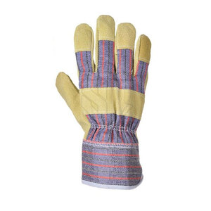 Private Label Your Own Logo Customized Leather Touchscreen Anti-Vibration Breathable Working <b>Gloves</b> for <b>Men</b> - Product Image 4