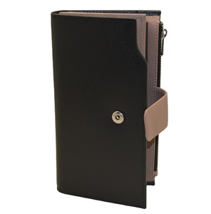 Designer Women's Genuine Leather Long <b>Wallet</b> Multifunctional RFID <b>Card</b> and Cash Purses with Zipper Short Wrist <b>Wallets</b> - Product Image 5