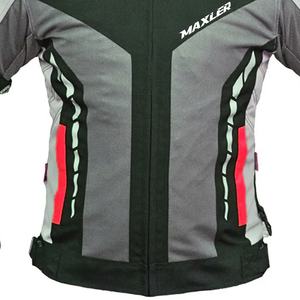 Veste de moto pour hommes en maille respirante Textile CE Arrmor Protection équipement de conduite léger avec col montant - Product Image 5