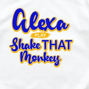 Sweat-shirt à col rond Alexa Play STM blanc pour femme, pull décontracté en polaire, haut graphique, vêtement universitaire, sweat-shirt confortable à manches longues - Product Image 6