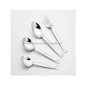 Fabricantes y Exportadores de la India, Juego de Cubiertos de Acero Inoxidable de Alta Calidad en Varios Diseños - Product Image 1