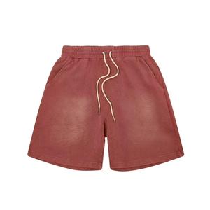 Acid wash <b>shorts</b> with a vintage finish breathable material and relaxed fit for comfort and everyday style acid wash <b>short</b> <b>men</b> - Product Image 1