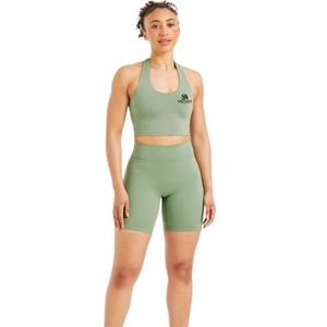 Ensemble de vêtements de sport pour femmes, haut court et leggings taille haute, pour la gym, le yoga, l'entraînement, la course à pied, vêtements extensibles, vente en gros - Product Image 1