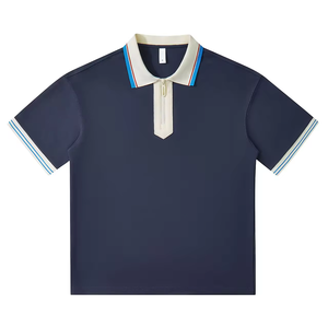 เสื้อโปโลผู้ชายสั่งทำ เสื้อโปโลขายส่ง ผ้าฝ้ายพรีเมียม แขนสั้น ผู้ผลิตเสื้อยืดโปโล OEM สไตล์ลำลอง - Product Image 6