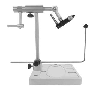 Tornillo de sujeción giratorio ajustable de acero inoxidable con base de pedestal para pesca con mosca de salmón, lubina y trucha (manual) - Product Image 4