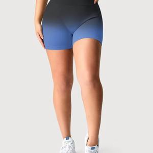 <b>Women</b> Seamless Yoga <b>Shorts</b> High <b>Waist</b> Tummy Control Running Biker <b>Shorts</b> <b>Elastic</b> Workout Gym Training Activewear Pants - Product Image 5