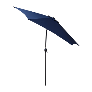 Set di ombrelli e Base da Patio blu Navy da 9 piedi - Product Image 6