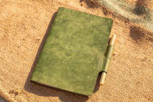 Porte-Carnet Professionnel de Luxe en Cuir Pliable et Durable, Housse de Protection pour Journal Rechargeable, Étui d'Écriture NBC-0088 - Product Image 6