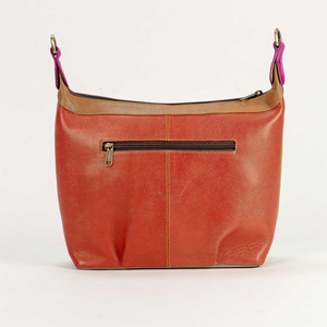 Sac à main élégant en cuir recyclé multicolore pour femmes, sac à bandoulière à imprimé animal unique, nouvel arrivage Western - Product Image 5