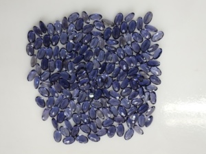 Iolite naturelle 5x3MM, coupe ovale, meilleure qualité, pierre précieuse en vrac avec effets pleochroïques pour la fabrication de bijoux - Product Image 4