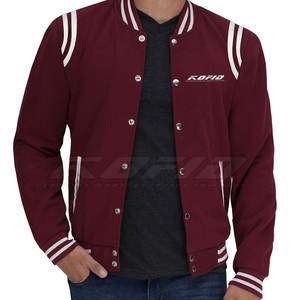Chaqueta Letterman para Hombre, Clásica, Moderna, Informal, a la Moda, Cómoda, Cálida, Prenda Exterior de Moda - Product Image 3