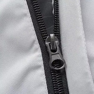 Chaqueta Cortavientos Personalizada OEM para Hombre, Chaqueta Cortavientos de Nailon de Moda Urbana para Unisex en Color Sólido - Product Image 5