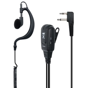 Auricular manos libres VOX para radios Midland de 2 pines, auriculares para trabajadores de campo con PTT, compatible con G7 Pro G9 Pro - Product Image 1