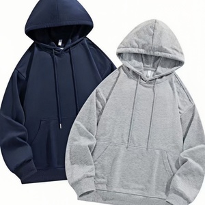 Sweat-shirt à capuche unisexe de haute qualité, poids lourd 380 g/m², design décontracté, épaules tombantes, pour homme, printemps-hiver - Product Image 2