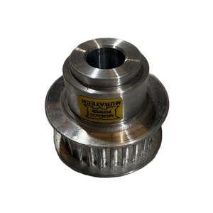 15T S5M HTD HIGH TORQUE DRIVE S5M SUPER TORQUE TOOTHED TIMING BELT <b>PULLEY</b> FLANGE FITTED CUSTOMISED <b>PULLEY</b> BELT <b>PULLEY</b> WITH HUB - Product Image 2