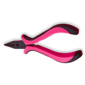 Pince ergonomique pour extensions de cheveux naturels, application, retrait et ajustement des perles – Outil de coiffure professionnel pour salon - Product Image 1