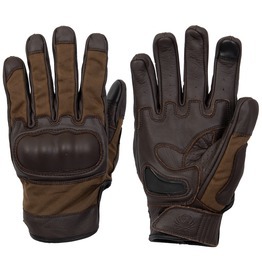 Gants de moto en cuir marron, isolés thermiquement, coupe-vent, antidérapants, compatibles avec les écrans tactiles, pour la conduite et le cyclisme - Product Image 5