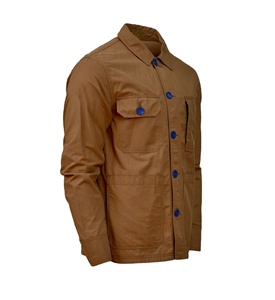 Impresión personalizada al por mayor de alta resistencia acolchado forro de lona motocicletas mecánico hombres chaqueta de trabajo - Product Image 4