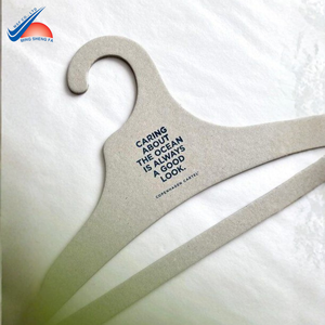 Cintre en papier personnalisé avec logo imprimé pour l'affichage de vêtements de mode - Product Image 3