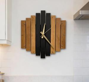 Reloj de Pared Decorativo de Madera con Agujas, Silencioso, Sin Tictac, Moderno, de Cuarzo Analógico, Tamaño Personalizado, Regalo de Boda, Decoración del Hogar - Product Image 5