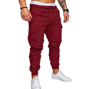 Cargo Trousers Lightweight Modern Straight Fit <b>Linen</b>/Cotton High Quality Durable Workwear OEM Factory Wholesale Export - Product Image 1