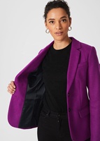 Cp Sports Vêtements pour femmes de haute qualité Manteau en laine à col rabattu de couleur unie en longueur moyenne Livraison dans le monde entier