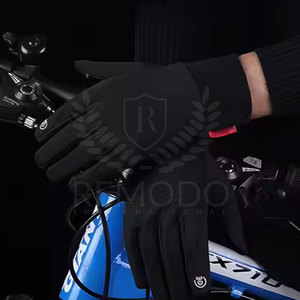 Trendy Custom Printed Design <b>Men</b> Full Finger Warm <b>Gloves</b> Breathable Stretchable Cotton/Polyester Fiber Riding <b>Gloves</b> <b>Winter</b> - Product Image 5