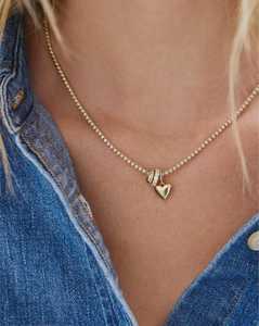 Scattered Diamond Eternity Bead <b>Pendants</b> 14K 18k <b>Solid</b> <b>Gold</b> Rondelle Spacer Beads Charm Minimalist Layering Charms Manufacturer - Product Image 3