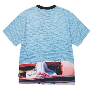 Camiseta Retro Hip Hop para Hombre, Prenda Urbana Sublimada Premium, Camiseta con Cuello Redondo y Estampado Gráfico Personalizado - Product Image 3