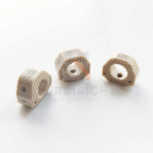 Kit d'instruments de fusion cervicale PEEK C, système d'implant de fixation neurochirurgicale de la colonne vertébrale avec cage PEEK par Blush Surgical - Product Image 4