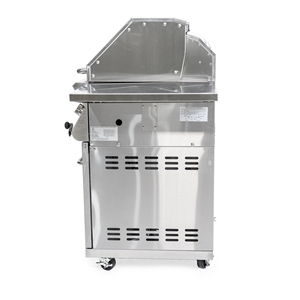 Wholesale 4 Burner Stainless Steel <b>BBQ</b> Burner Grill Cabinet <b>Trolley</b> with Knob Control 147cm Outdoor Kitchen - Product Image 2