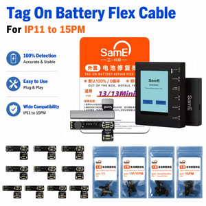 Câble flexible de réparation de <span class=keywords><strong>batterie</strong></span> SamE pour <span class=keywords><strong>iPhone</strong></span> 11 12 13 <span class=keywords><strong>14</strong></span> 15 <span class=keywords><strong>Pro</strong></span> <span class=keywords><strong>Max</strong></span> – Outil de remplacement pour éliminer l'avertissement de <span class=keywords><strong>batterie</strong></span> <span class=keywords><strong>externe</strong></span> et réparer le câble flexible - Product Image 1