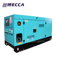 Generador diésel con salida principal de 100kw, generador silencioso insonorizado de 125kVA, alimentado por motor Cummins DCEC 6BTAA5.9-G2