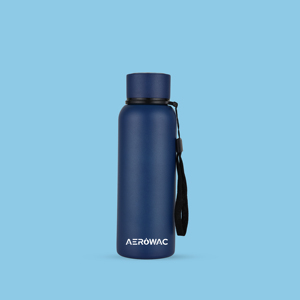Cantimplora portátil de acero inoxidable con tecnología de aislamiento térmico para montañismo, ciclismo, trabajo y uso diario. - Product Image 1