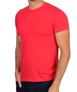 T-Shirt à manches courtes et col rond pour hommes, vente en gros, OEM, décontracté, 100% coton, destiné à l'exportation, qualité, Logo personnalisé - Product Image 1
