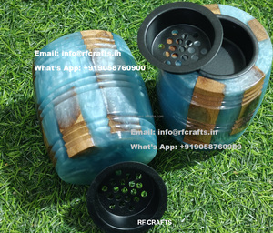 Brûleurs de bobine en vrac de résine en bois en gros de nouvelle conception pour la décoration en vrac - Product Image 2