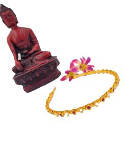 Chic mode bandeau de cheveux bijoux pour femmes mariée mariage fête Festival concepteur fait à la main ethnique fournisseur en gros - Product Image 1