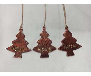 Ornement de Noël doré personnalisé de qualité supérieure pour la maison, l'hôtel et la décoration des fêtes au meilleur prix - Product Image 3