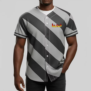 Nuevas Camisetas de Béisbol Personalizadas Sublimadas 100% Poliéster para Hombre, Ropa Deportiva de Alta Calidad, Transpirable, con Protección UV, Estampada - Product Image 1