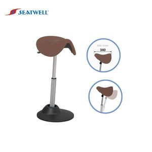 Modern with small backrest <b>high</b> swing stool - Product Image 1